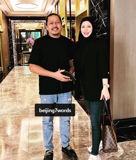 Mona Allen with her husband