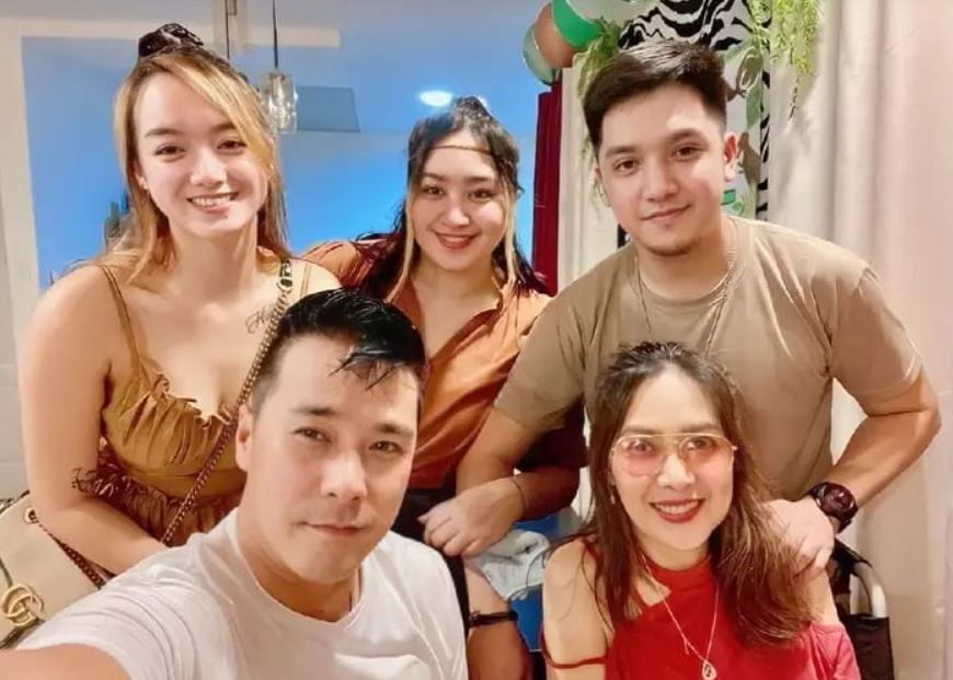 Monica Herrera with her family
