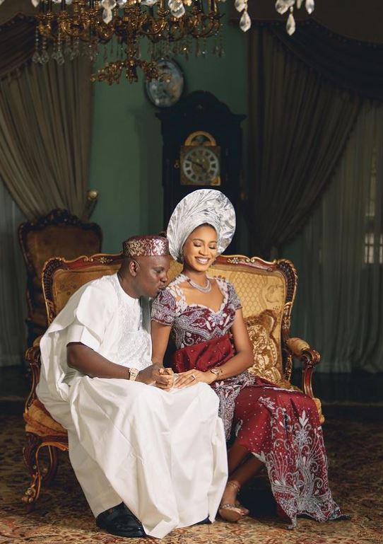 Nicholas Ukachukwu with his wife Mitchel Ihezue