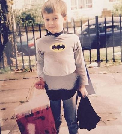 Rory Farquharson childhood picture