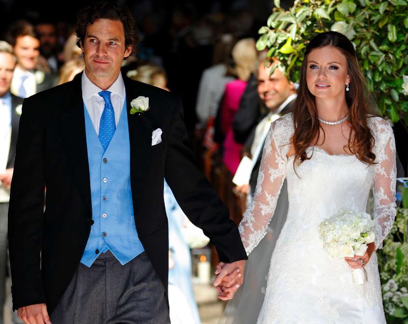 Rupert Finch's wedding photo