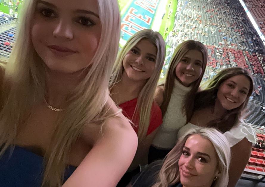 Sally Rychlak and her friends