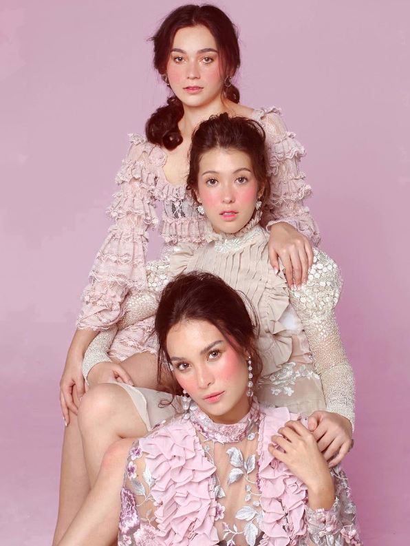Shaila Rebortera and her friends