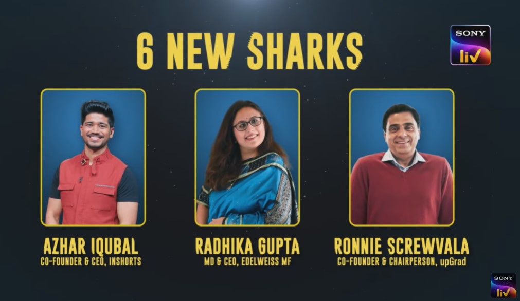 Shark Tank India Season 3 Judges List New