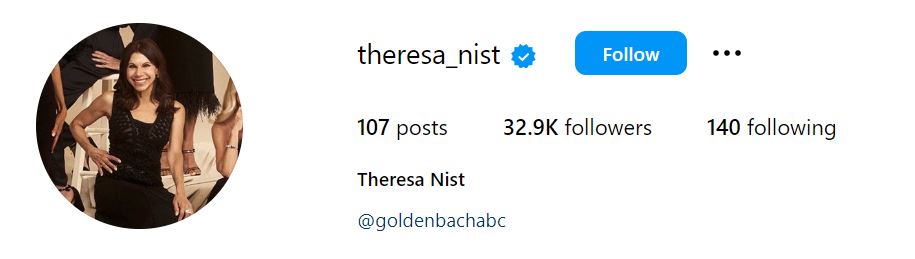 Theresa Nist's Instagram account