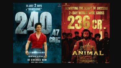 jawan vs animal box office collection