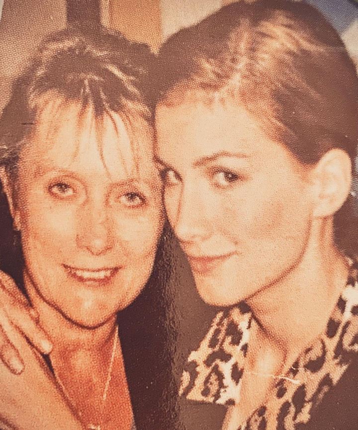 Alice with her mother