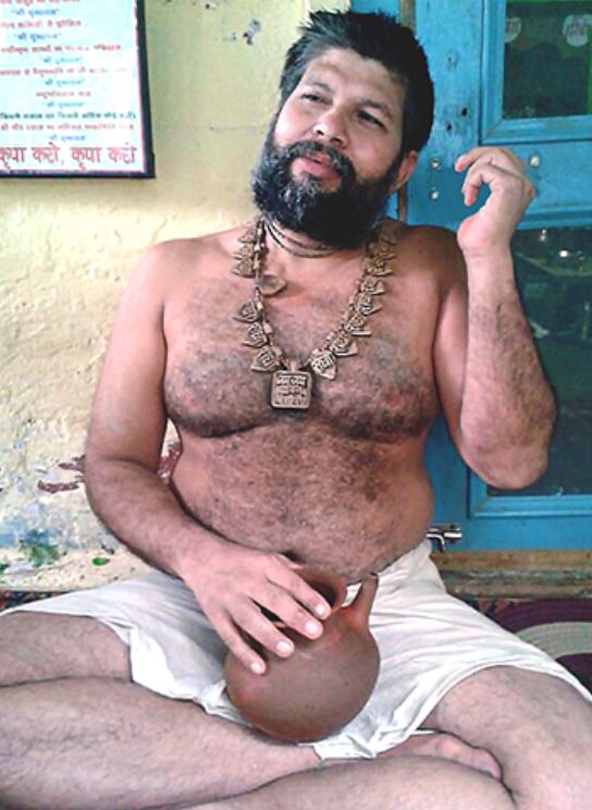 An old photo of Premanand Ji Maharaj