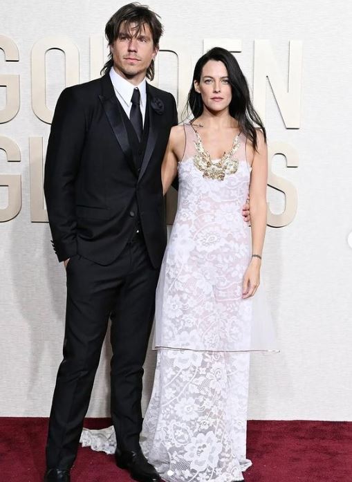 Ben Smith-Petersen and his wife Riley Keough