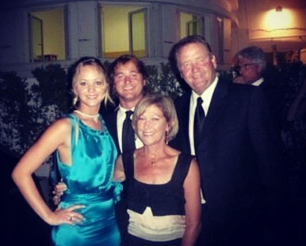 Blaine Lawrence with his family