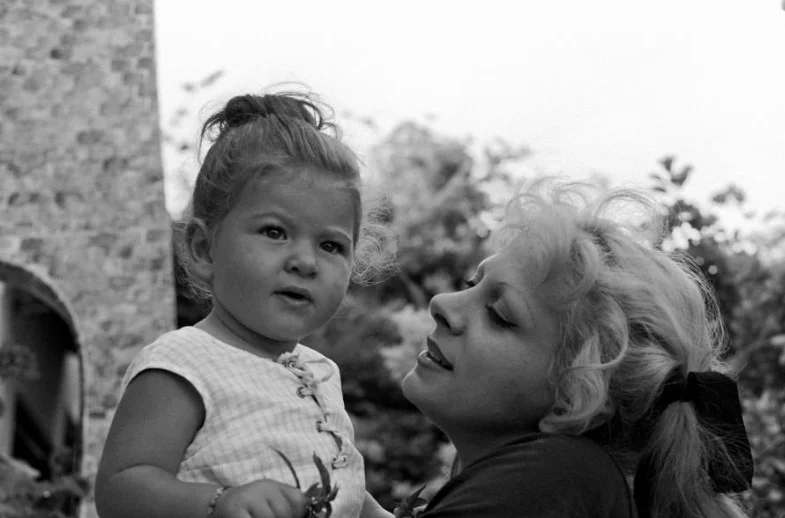 Childhood Photo of Azzurra De Lollis