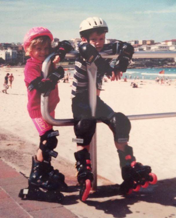 Childhood photo of Ben Smith-Petersen