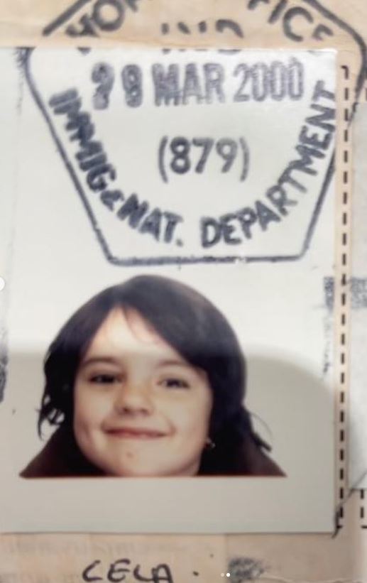Childhood photo of Krissy