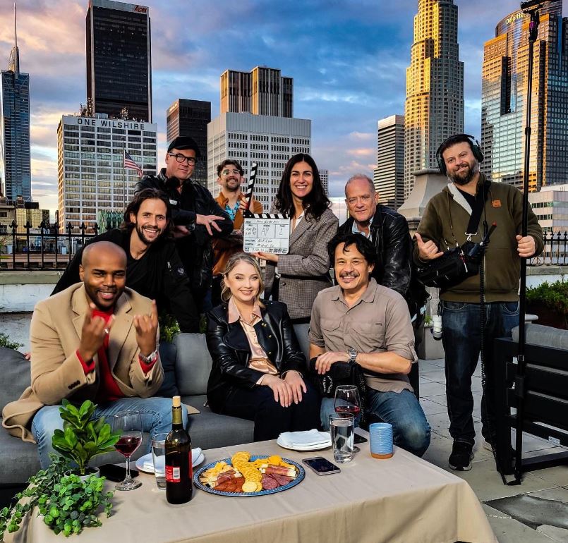 Christian Oliver with co-actors