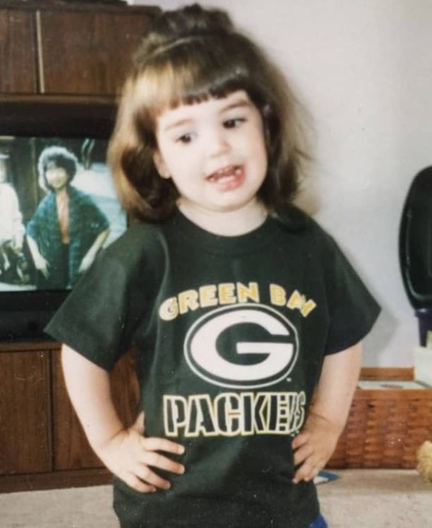 Claire Kittle childhood picture