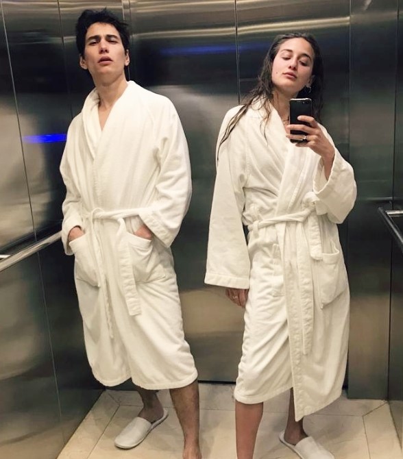 Enzo Vogrincic and Sofi
