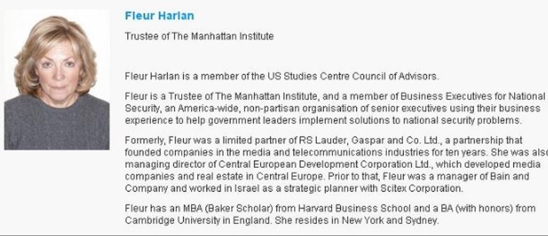 Fleur Cates bio (image source- Twitter)