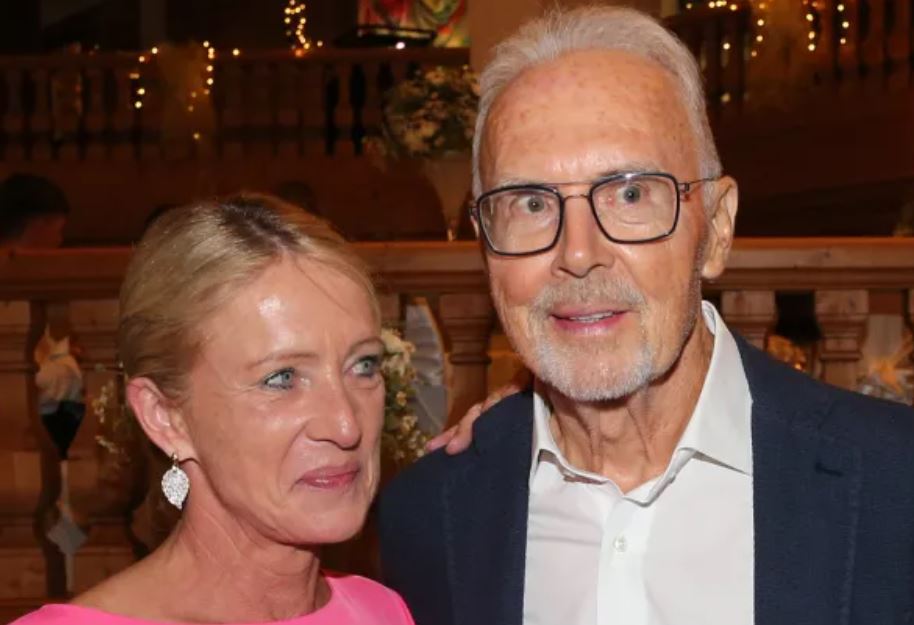 Heidi Beckenbauer and Franz Beckenbauer