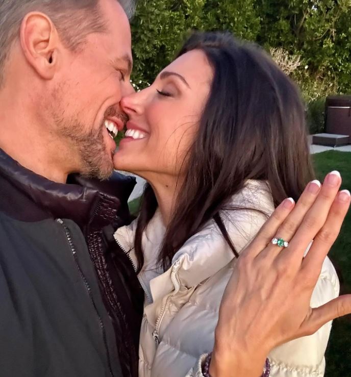 Ioan Gruffudd got engaged to Bianca Wallace