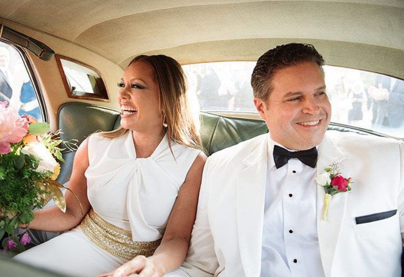 Jim Skrip with Vanessa Williams