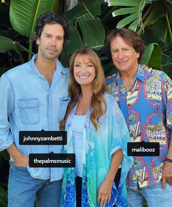 John Zambetti with his girlfriend and step-son Johnny