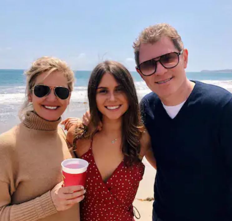 Kate Connelly with her ex-husband & daughter