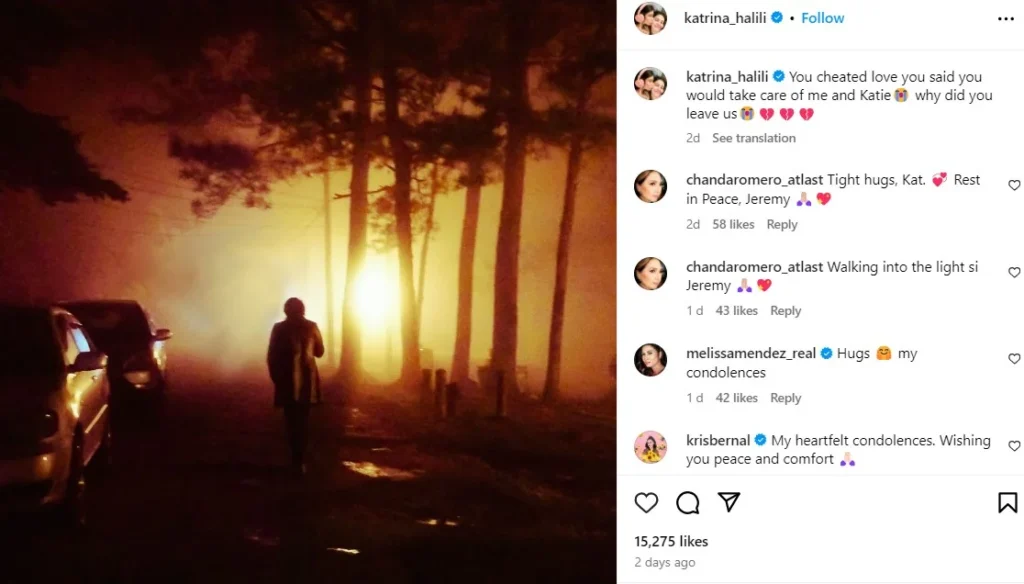Katrina Halili paid tribute to her boyfriend Jeremy Guiab