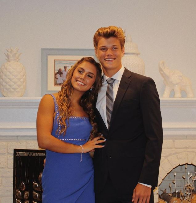 Katya Kuropas got engaged to J.J. McCarthy