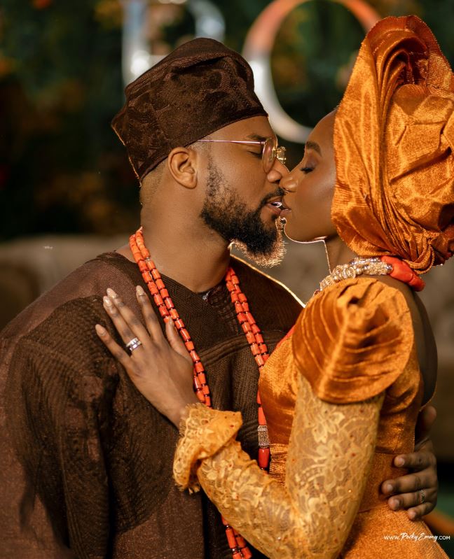 Kunle Remi and his wife Tiwi Otedola