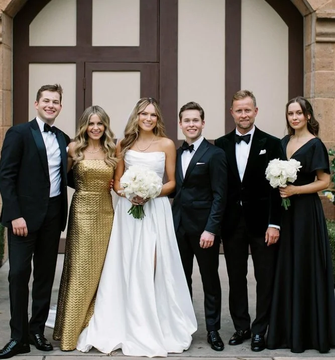 Lev Valerievich Bure with his family