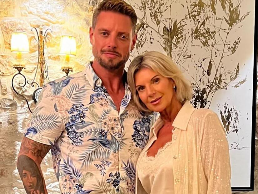 Lisa Smith with her husband Keith Duffy