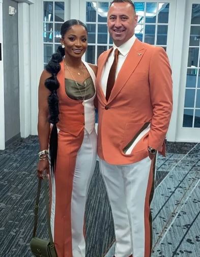 Loreal Sarkisian with her husband