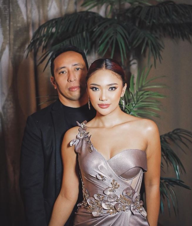 Marion Jola and her boyfriend Dennis Talakua