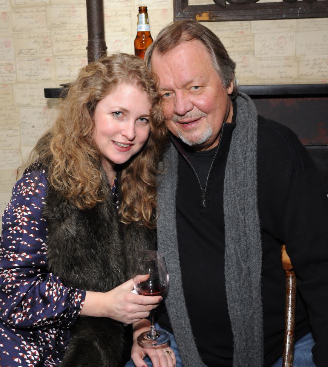 Mirriam Solberg with his wife Helen Snell