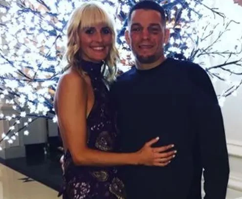 Misty Brown and her husband