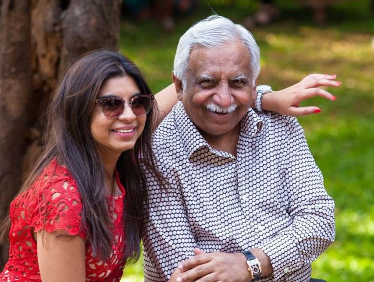 Namrata Goyal is the daughter of Naresh Goyal