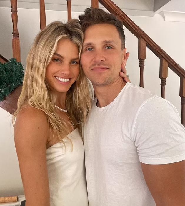 Natalie Roser with her husband