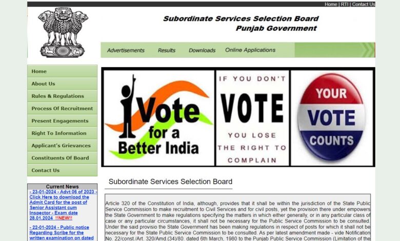 PSSSB Senior Assistant Admit Card 2024 Released Check Exam Date and Download Link Here