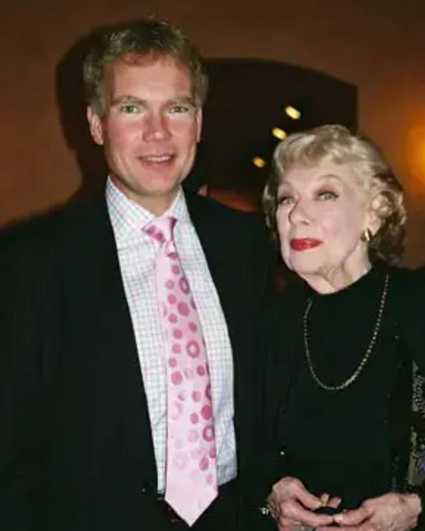 Randolph Richard Charles with his mother