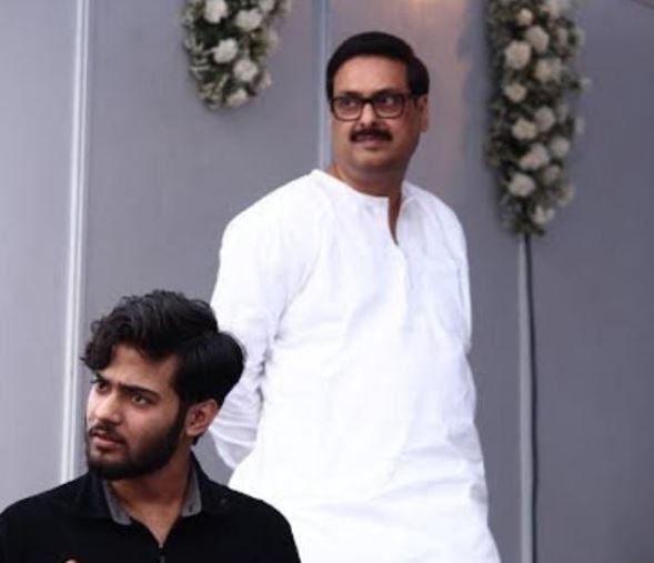 Rev. Abinendranath Chakravarty with his dad