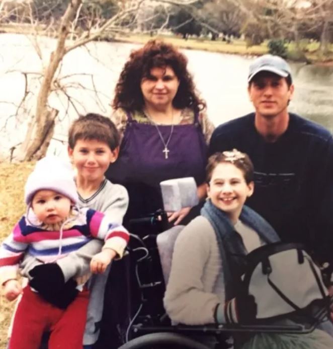 Rod Blanchard with his family