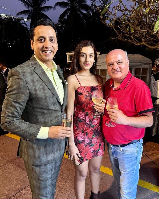 Sadiya Khan with friends