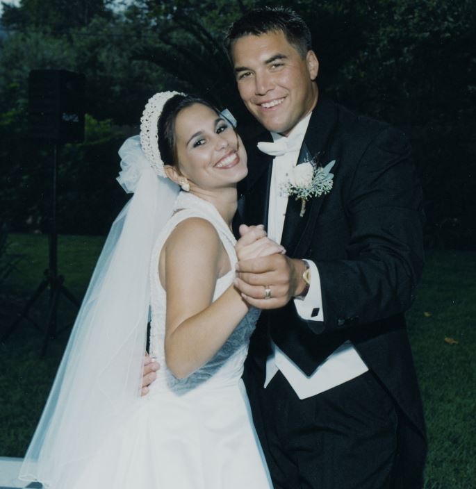 Scott Peterson with Laci Rocha ​