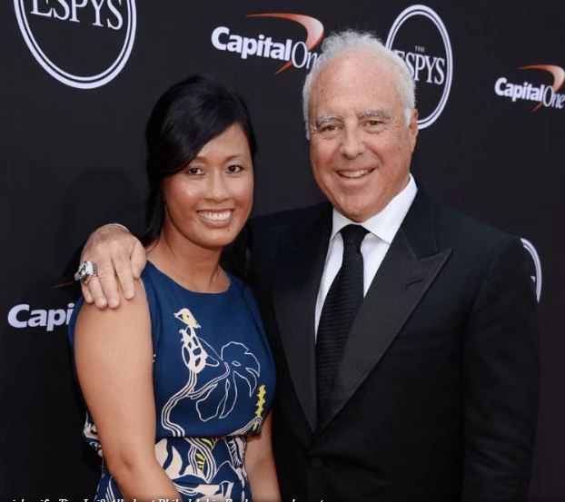 Tina Lai Lurie with her husband