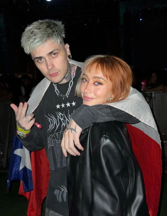 Tuli Acosta with boyfriend