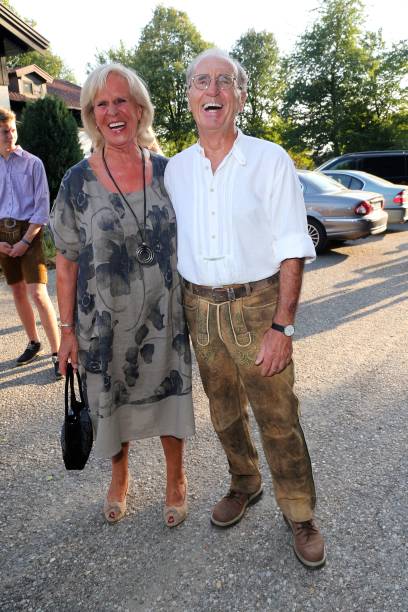 Walter Beckenbauer, brother of Franz Beckenbauer and his wife Udine Beckenbauer