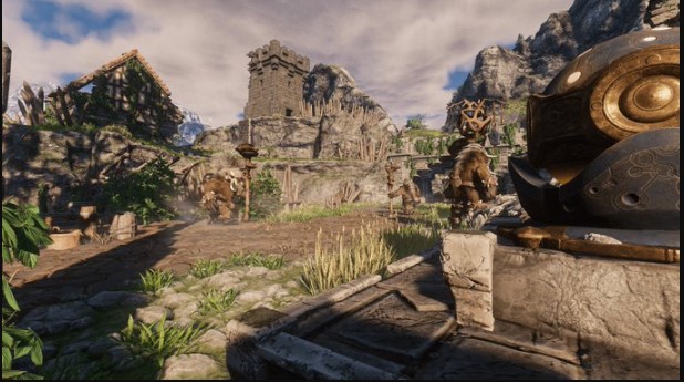 What are the gameplay features of Enshrouded