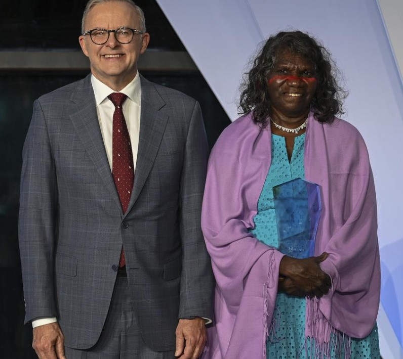 Yalmay Yunupingu awards