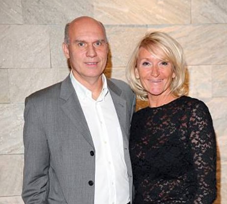 thomas beckenbauer with his wife