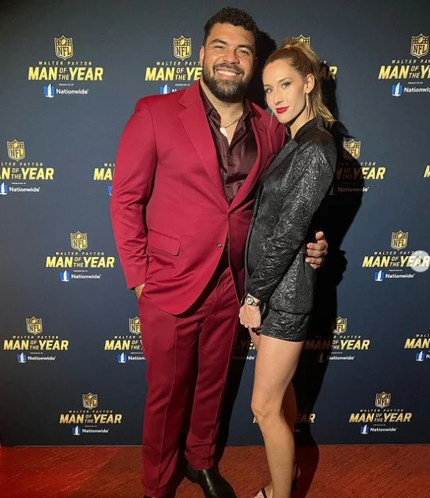 Allie Schwarzwalder with her husband